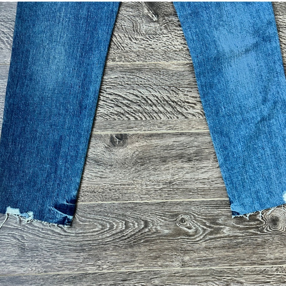 NWT Free People Distressed Button Fly Jeans Size 26 - Picture 6 of 10